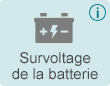 Survoltage de la batterie